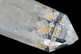 Long, Blue Smoke Quartz Crystal - Colombia #174814-1